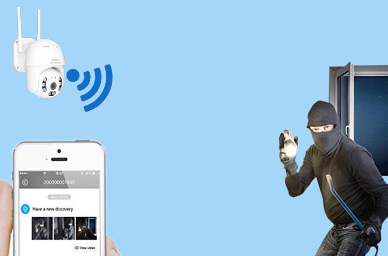 cảnh báo thông minh trên camera wifi J-Tech