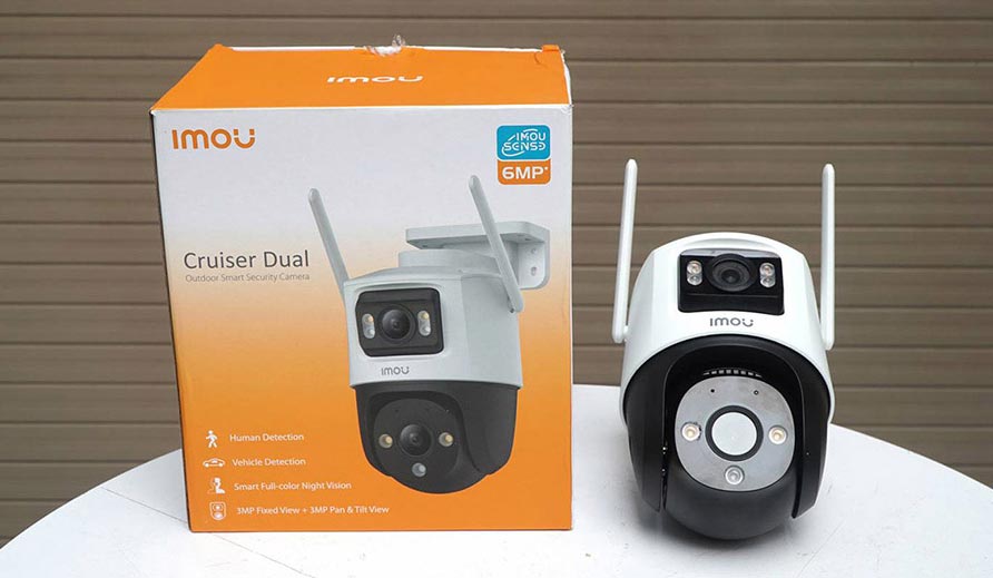 Camera Wifi iMOU Cruiser Dual 6MP IPC-S7XP-6M0WED Xoay 360 Ngoài Trời