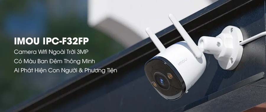 Camera Wifi ngoài trời IMOU IPC-F32FP 3MP