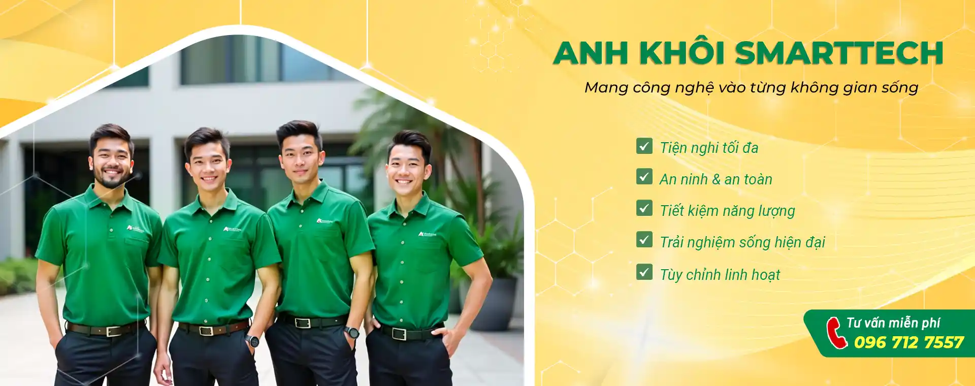Anh Khôi smarttech - Mang công nghệ vào từng không gian sống