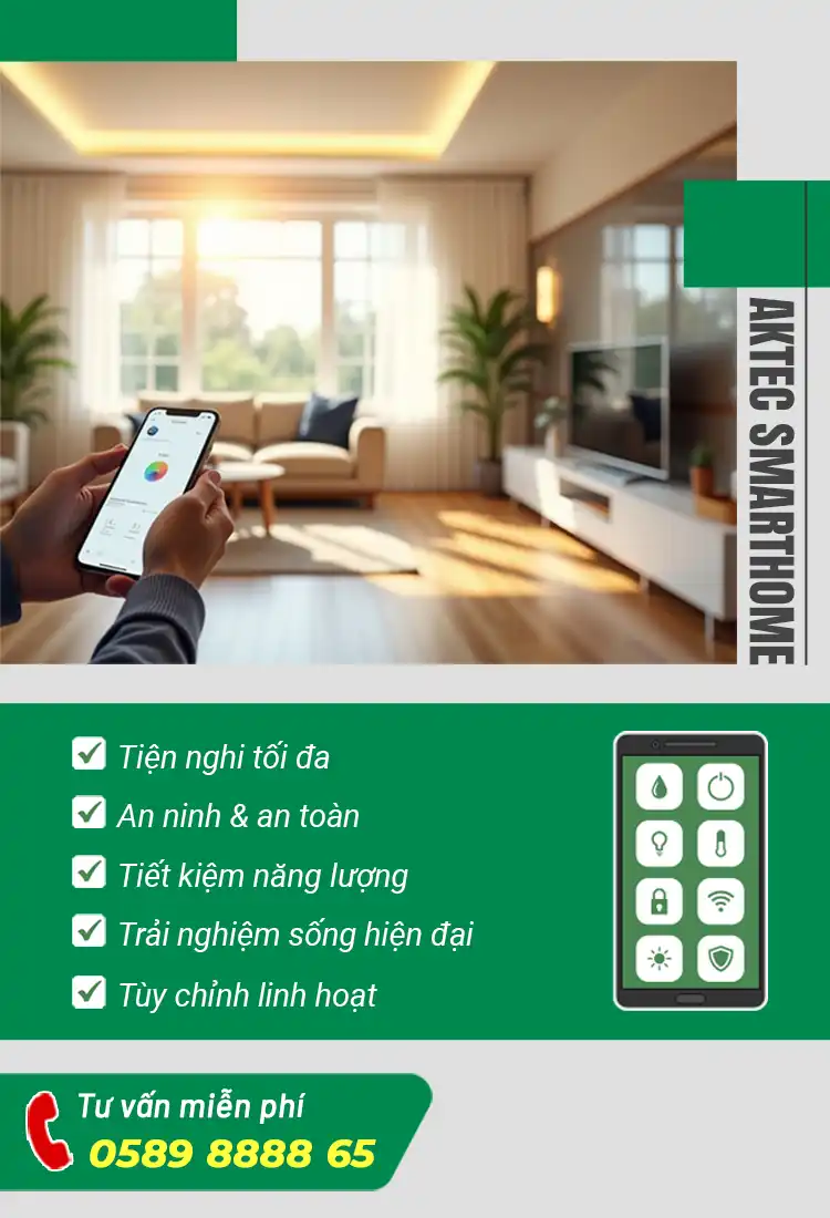 Lợi ích của hệ thống smarthome
