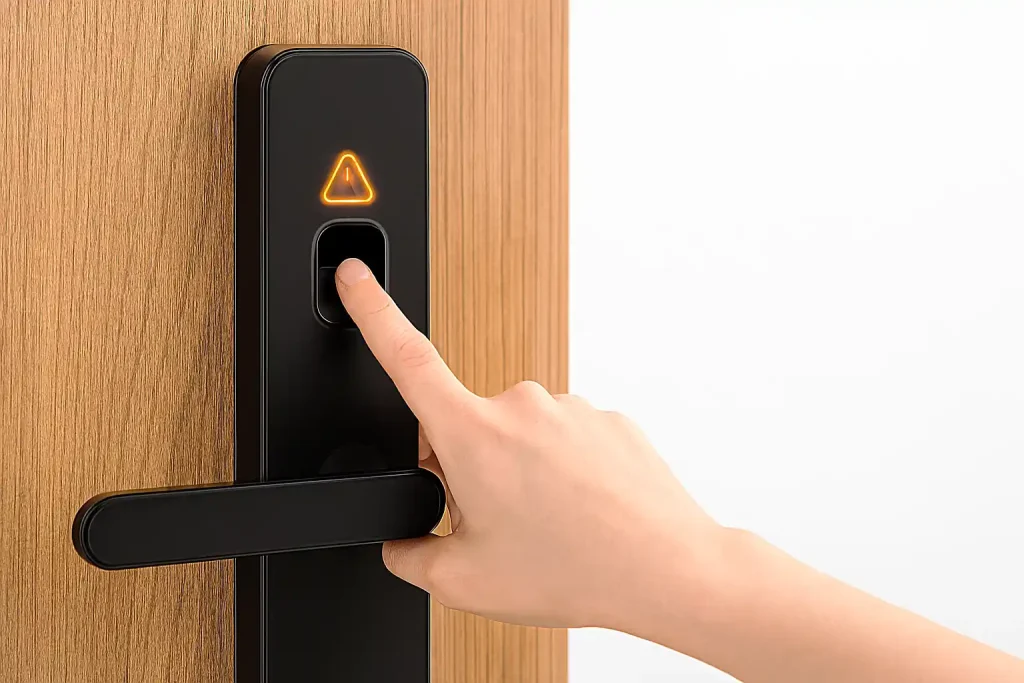 Hướng dẫn khắc phục lỗi thường gặp với khóa vân tay