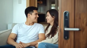 Khóa cửa vân tay cho chung cư – Giải pháp an ninh an toàn cho gia đình trẻ