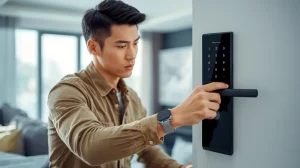 Dịch vụ lắp khóa vân tay tại quận 8 của Anh Khôi SmartTech