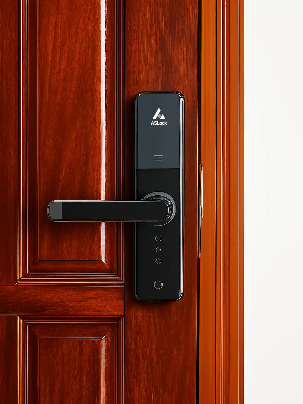 Hình ảnh lắp đặt thực tế khóa vân tay