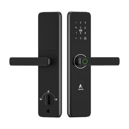 Khóa vân tay cho cửa gỗ ASLock AG021A – Giải pháp an ninh thông minh cho gia đình và căn hộ cho thuê