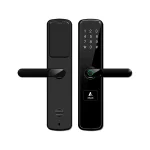 Khóa vân tay chống trộm ASLock AG026Z – Giải pháp an ninh sang trọng cho cửa gỗ hiện đại