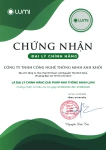 Anh Khôi SmartTech chính thức trở thành đại lý Lumi chính hãng tại Việt Nam