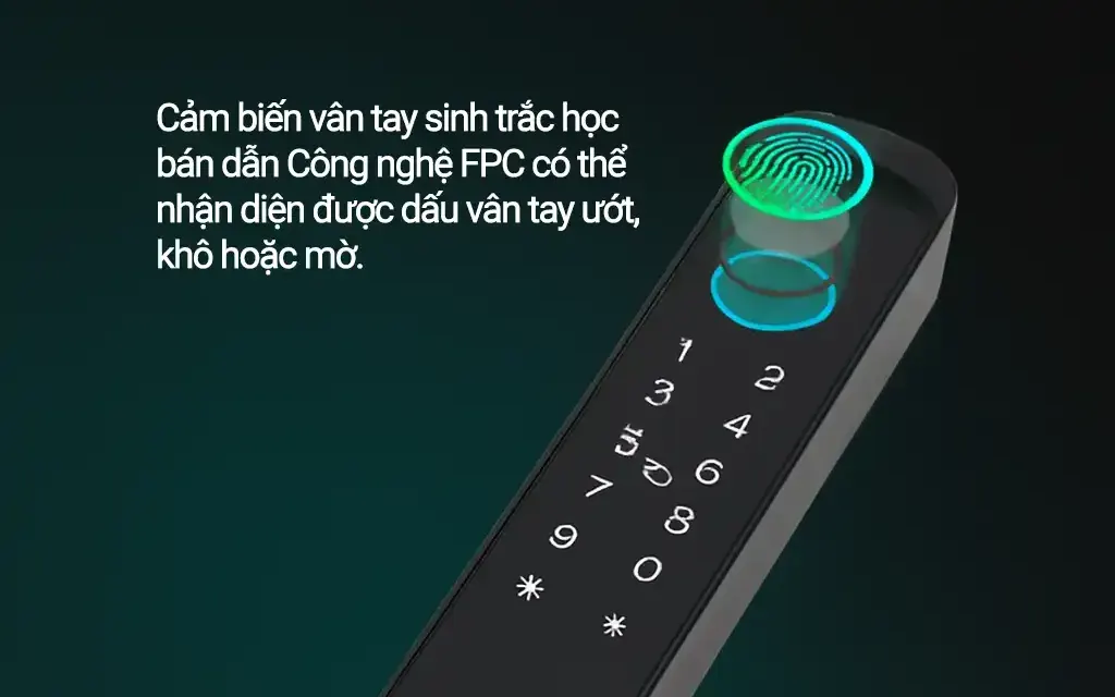 Tư vấn khóa cửa vân tay chống trộm – Tiêu chuẩn cần biết khi mua